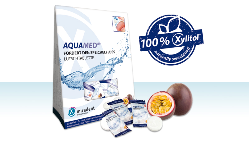 Mundpflege-LutschtabletteAquamed® - Hager & Werken GmbH & Co. KG